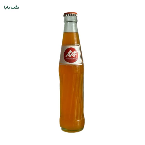 نوشابه شیشه ای زمزم زرد-250ml
